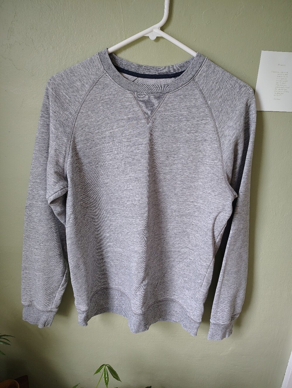 ☀️5/$25☀️ Old Navy Women's Small Heather Gray Crewneck Pullover Sweatshirt